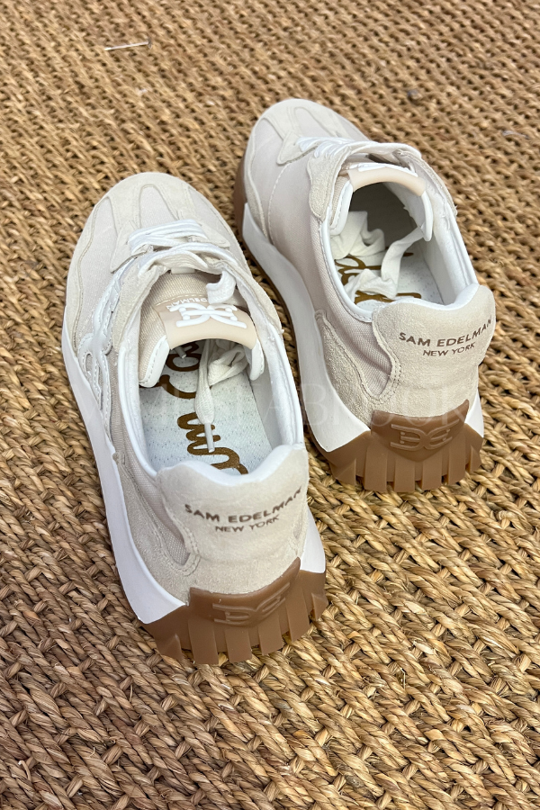 Langley sneakers, off white by Sam Edelman