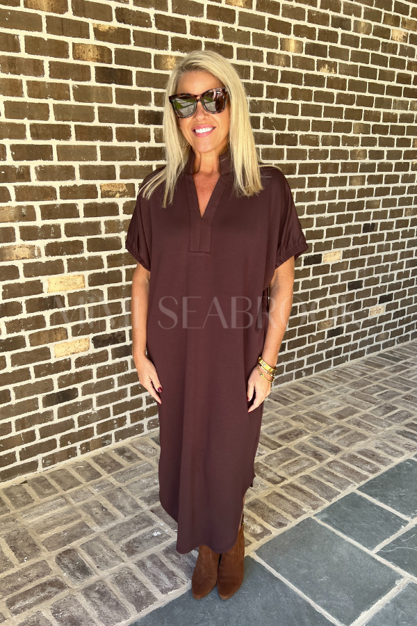 Lara dress, espresso