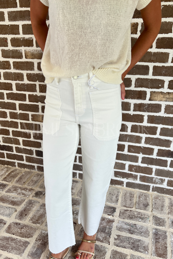 Laurel Jeans, off white