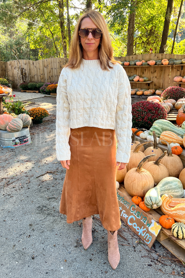 Leavenworth sweater, cream