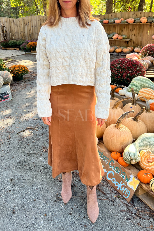 Leavenworth sweater, cream
