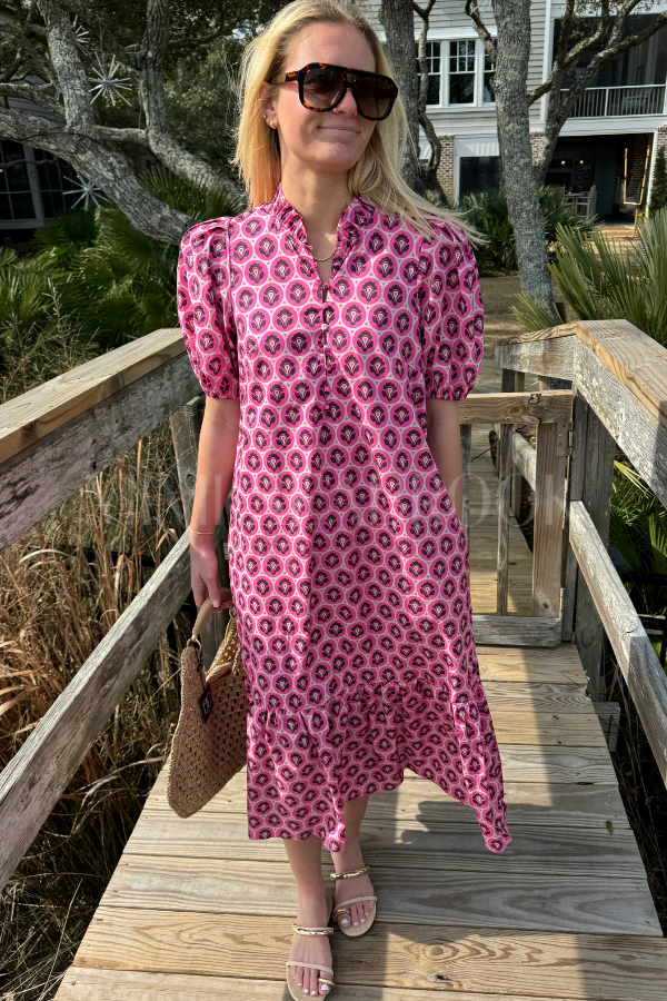 Leigh Anne dress, pink