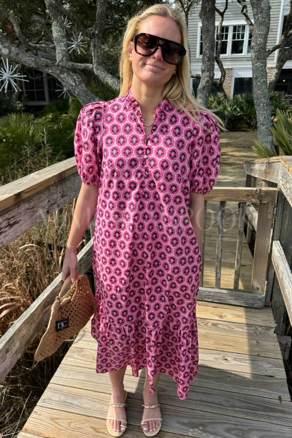 Leigh Anne dress, pink