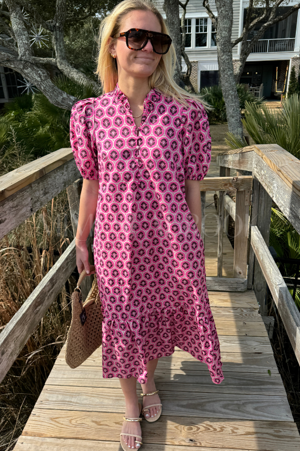 Leigh Anne dress, pink