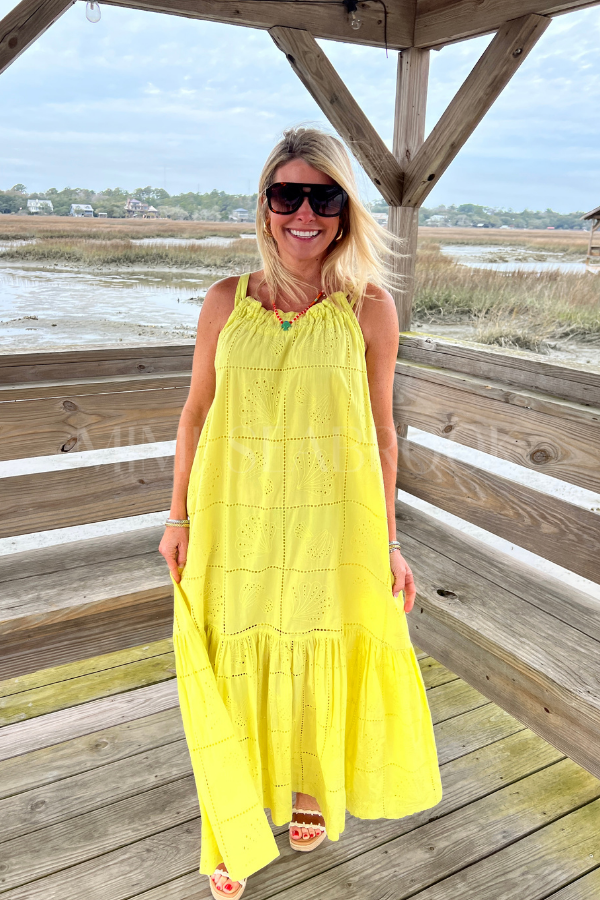 Lemonade Shell Camilla Dress by Sunshine tienda