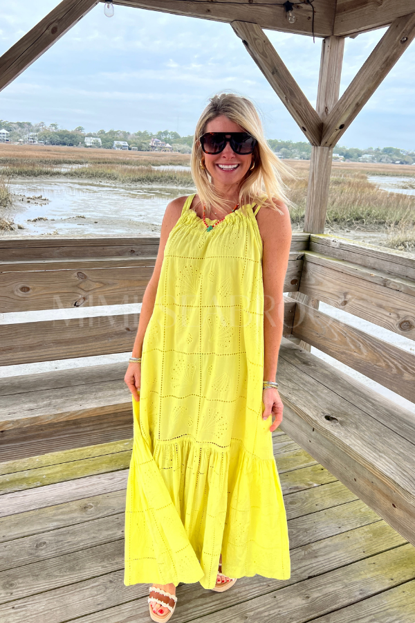 Lemonade Shell Camilla Dress by Sunshine tienda