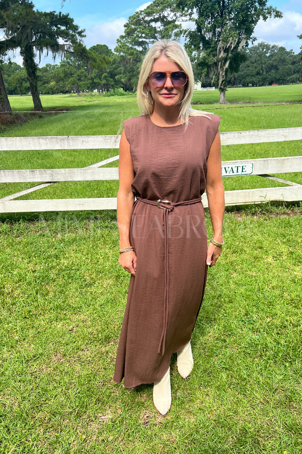 Lexie dress, espresso