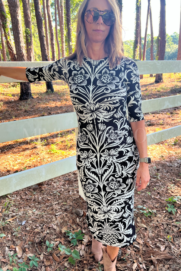 Lisbon Midi Dress by Farm Rio