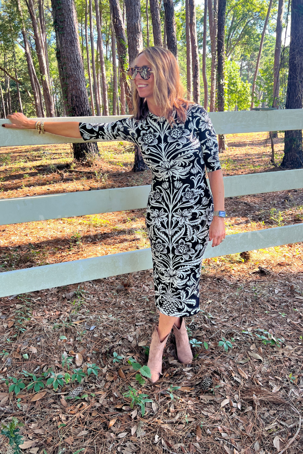 Lisbon Midi Dress by Farm Rio