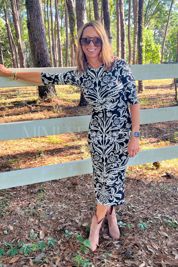 Lisbon Midi Dress by Farm Rio