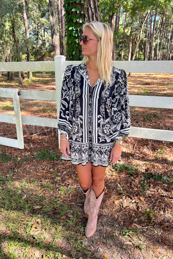 Lisbon Mini Dress by Farm Rio