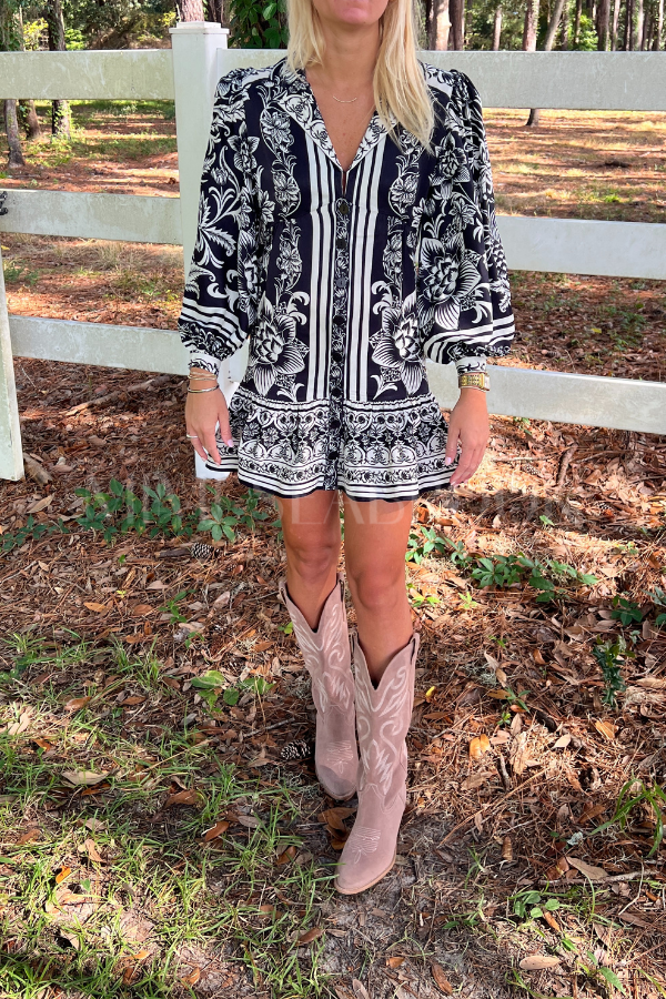 Lisbon Mini Dress by Farm Rio