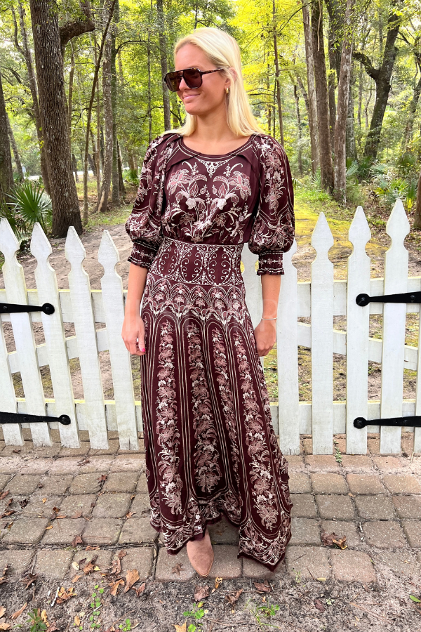 Liz Maxi Dress by Farm Rio
