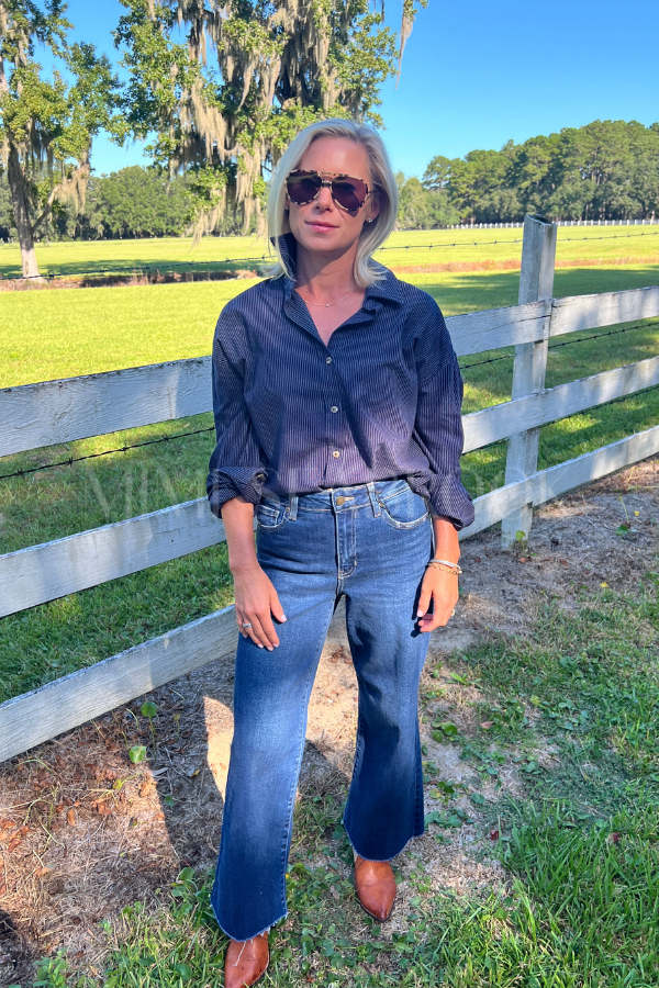 Lois top, navy