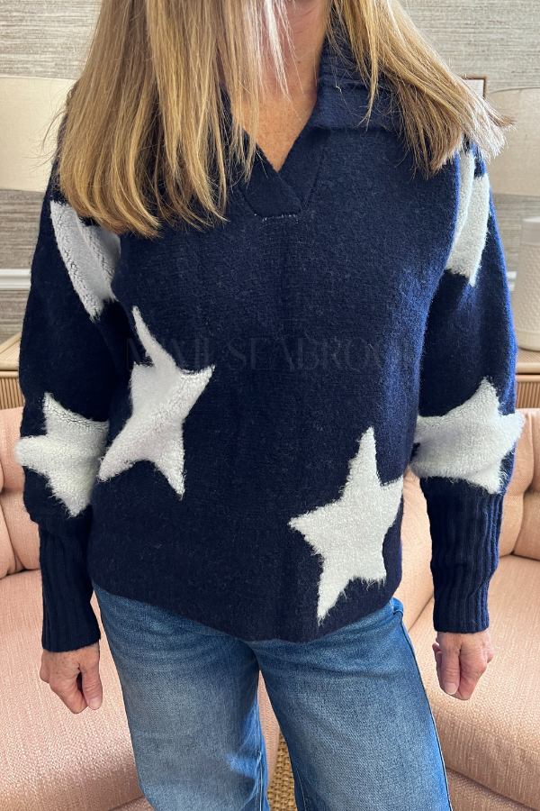 Louisa sweater, navy