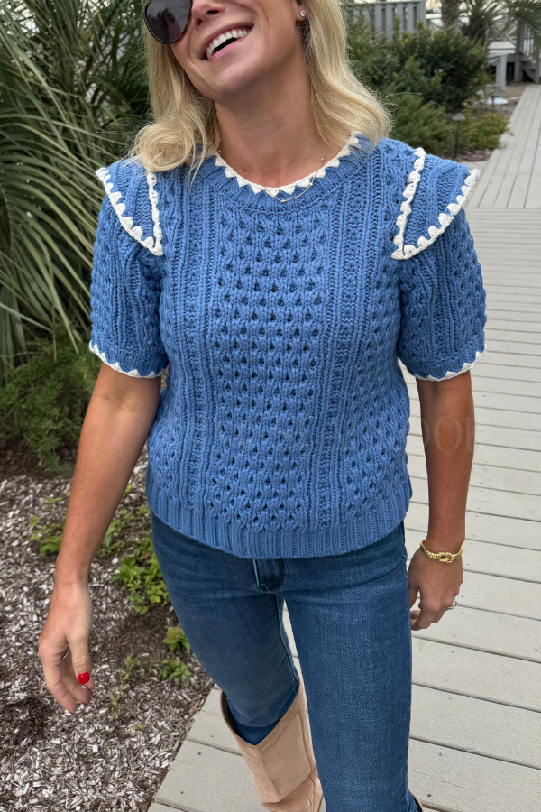 Louise sweater, blue