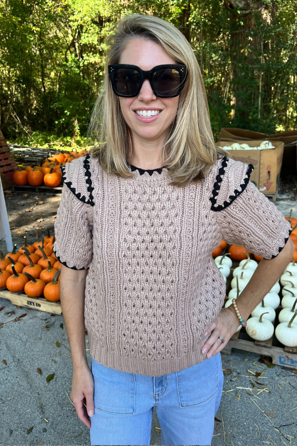 Louise sweater, taupe