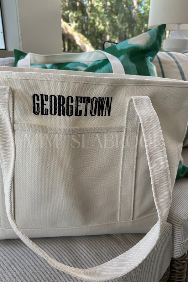 Lowcountry Tote Bag by Mimi Seabrook, Georgetown (Pre-order)