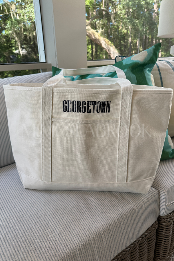 Lowcountry Tote Bag by Mimi Seabrook, Georgetown (Pre-order)