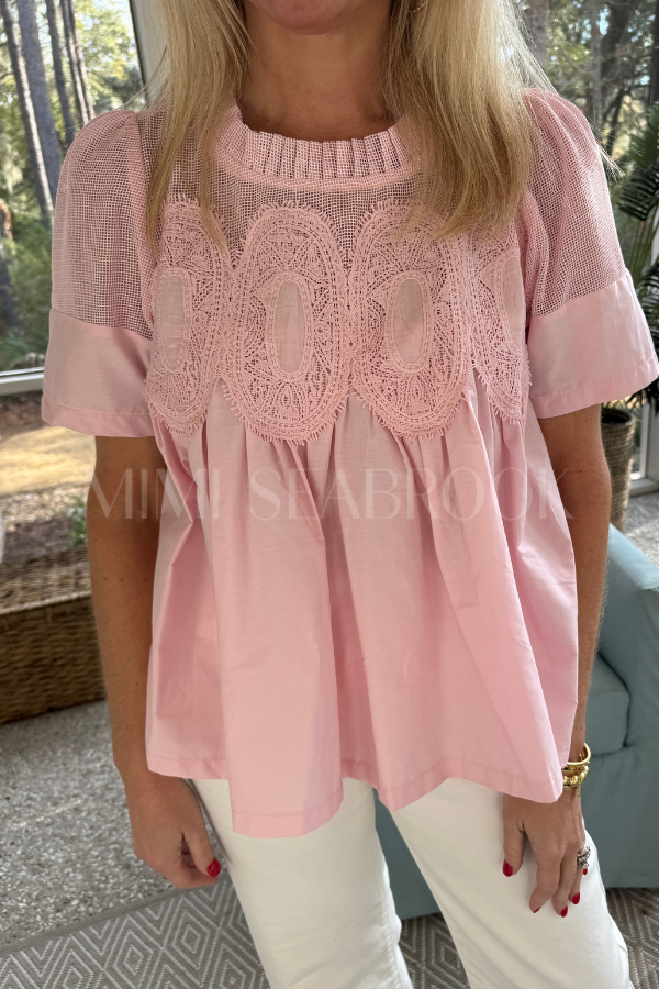 Lucas top, pink