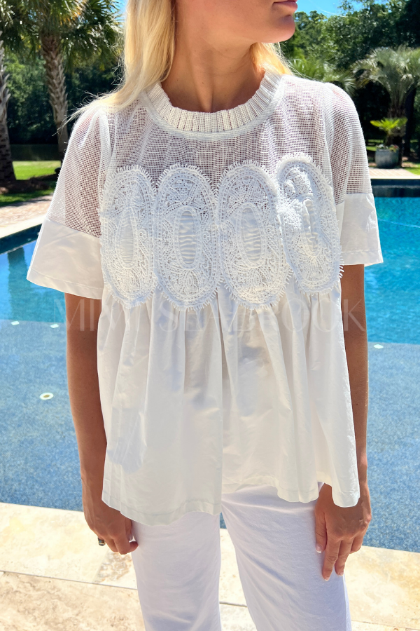 Lucas top, white