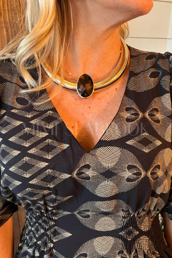 Lucinda necklace, tortoise