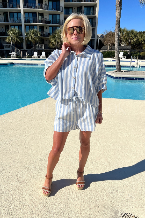 Malie top and short set