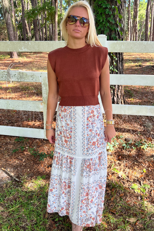 Marjorie Ankle Skirt by Cleobella