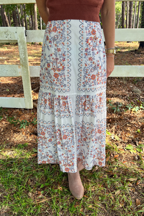 Marjorie Ankle Skirt by Cleobella