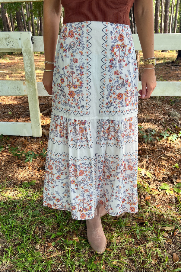 Marjorie Ankle Skirt by Cleobella