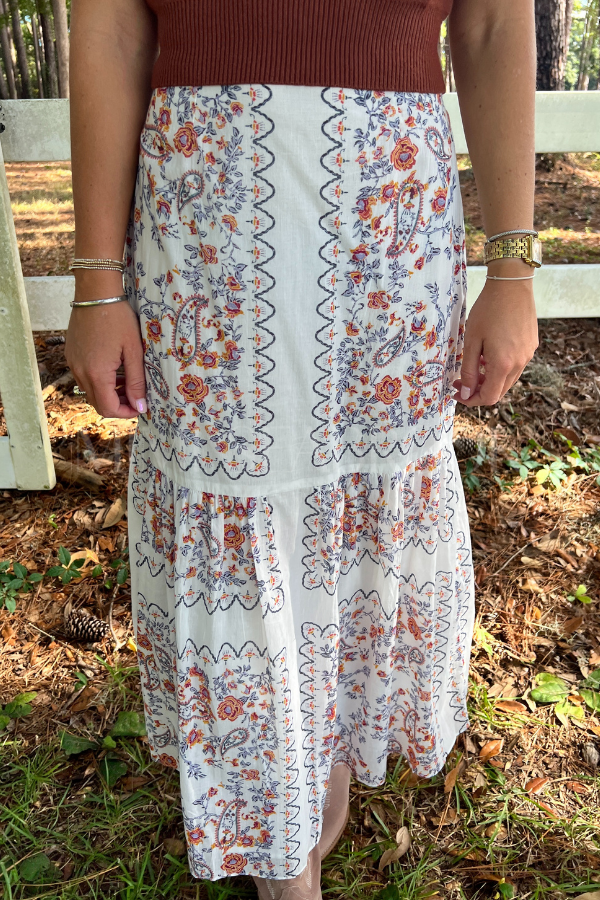 Marjorie Ankle Skirt by Cleobella