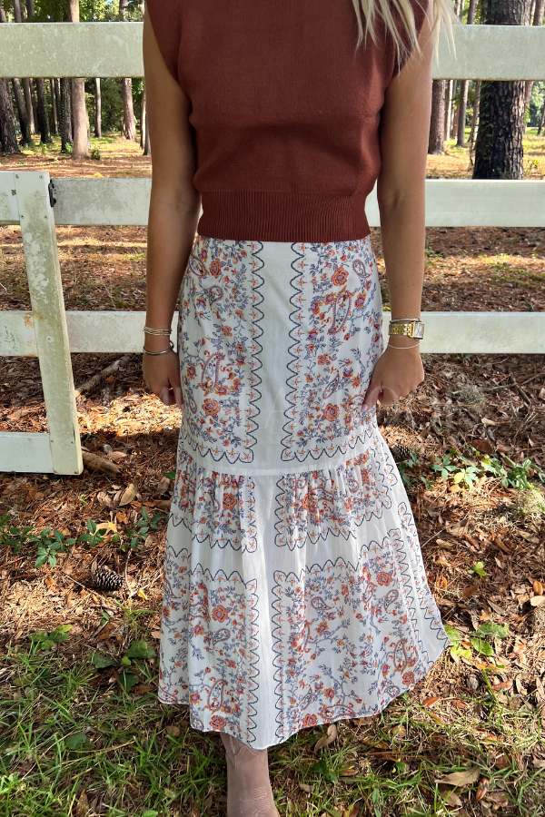 Marjorie Ankle Skirt by Cleobella