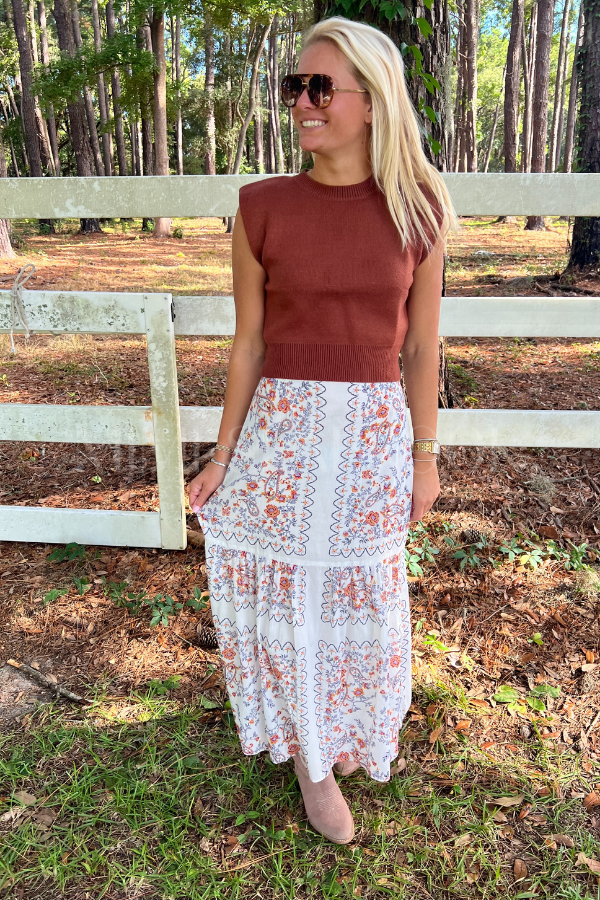 Marjorie Ankle Skirt by Cleobella