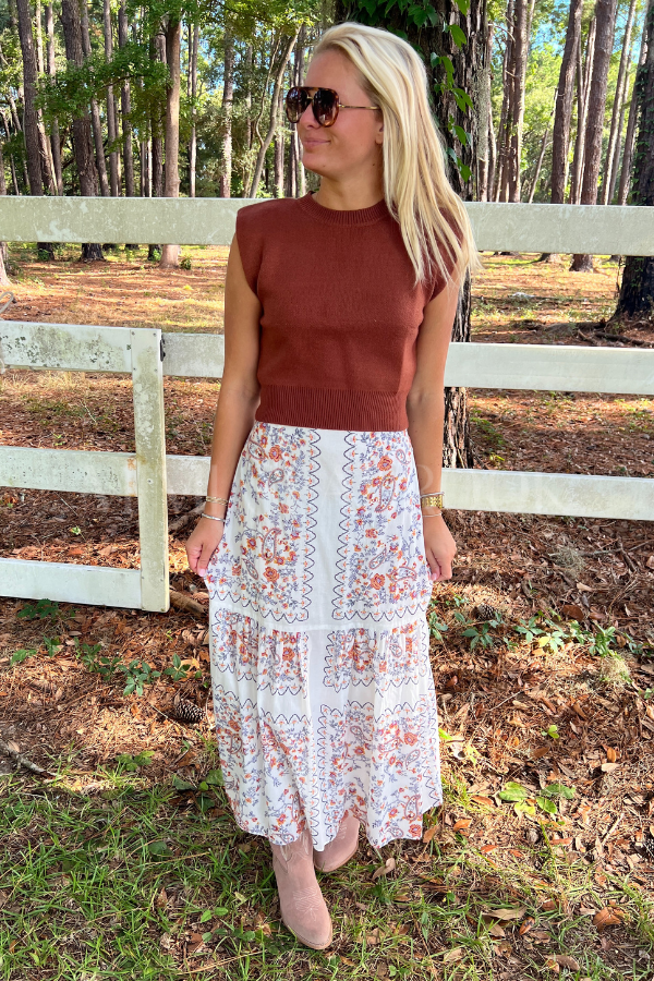 Marjorie Ankle Skirt by Cleobella