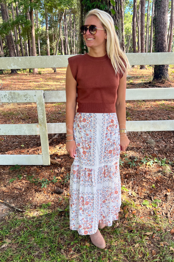 Marjorie Ankle Skirt by Cleobella