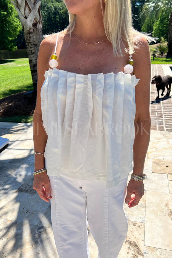 Martine Top, Ivory by Cleobella