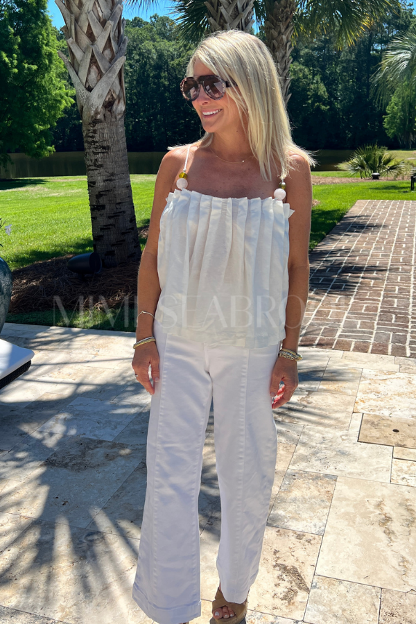 Martine Top, Ivory by Cleobella