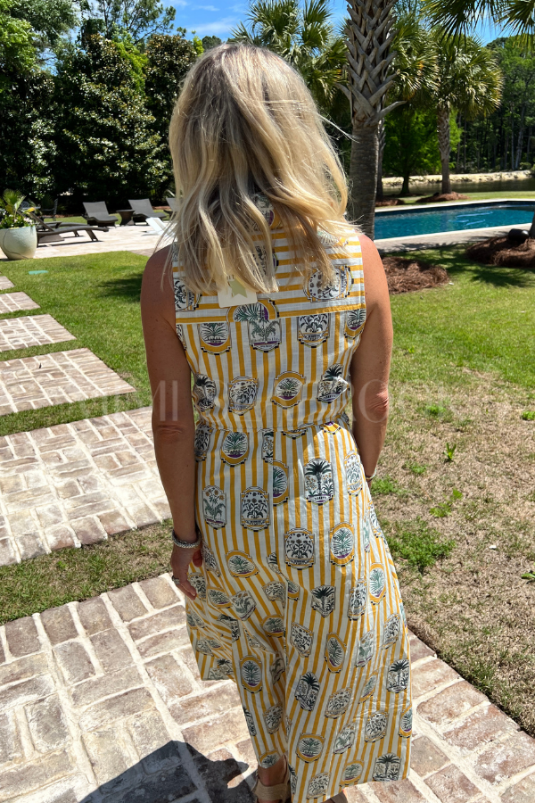 Mary Ellen dress, gold