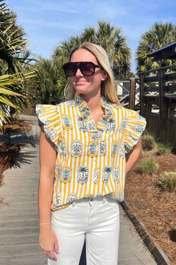 Matthias top, gold