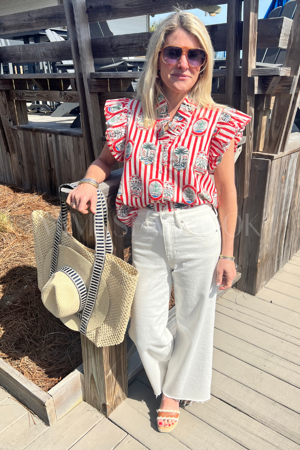 Matthias top, red