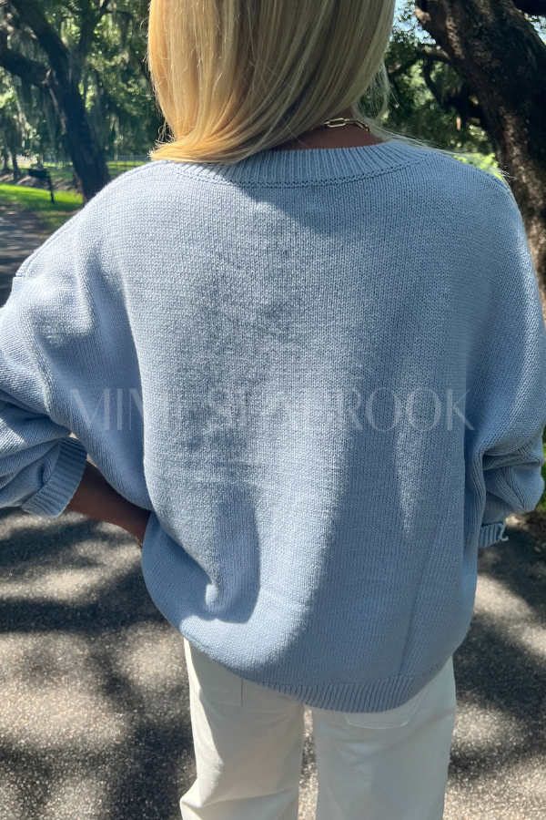 Mellania sweater, blue