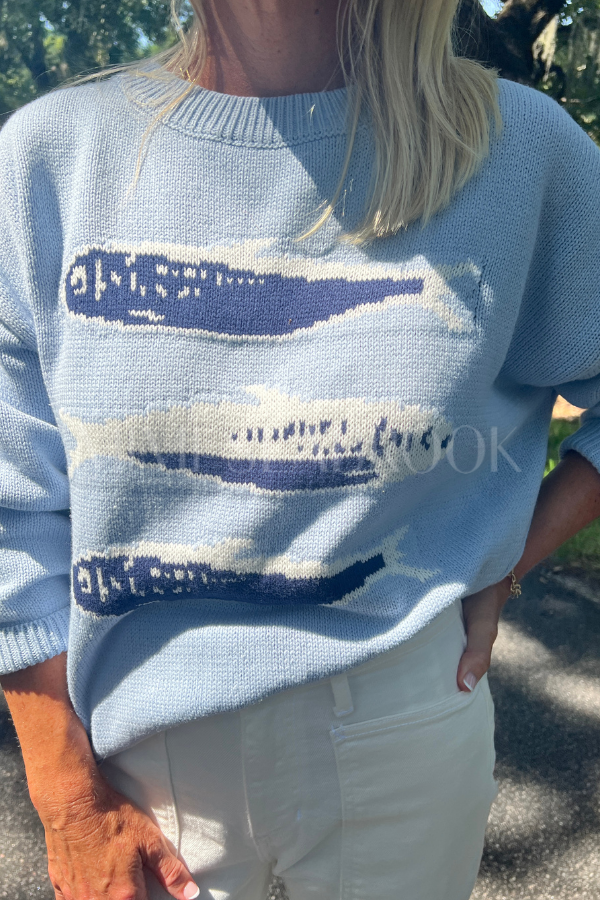 Mellania sweater, blue