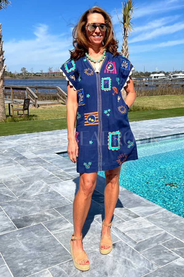 Mika dress, navy