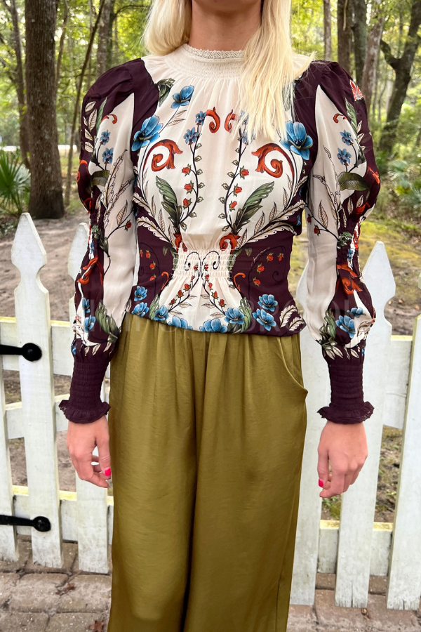 Millena Winter Blouse by Farm Rio