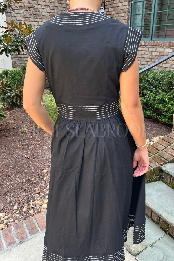 Minnick dress, black