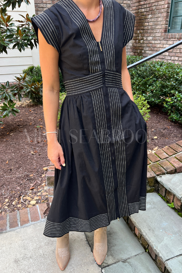 Minnick dress, black
