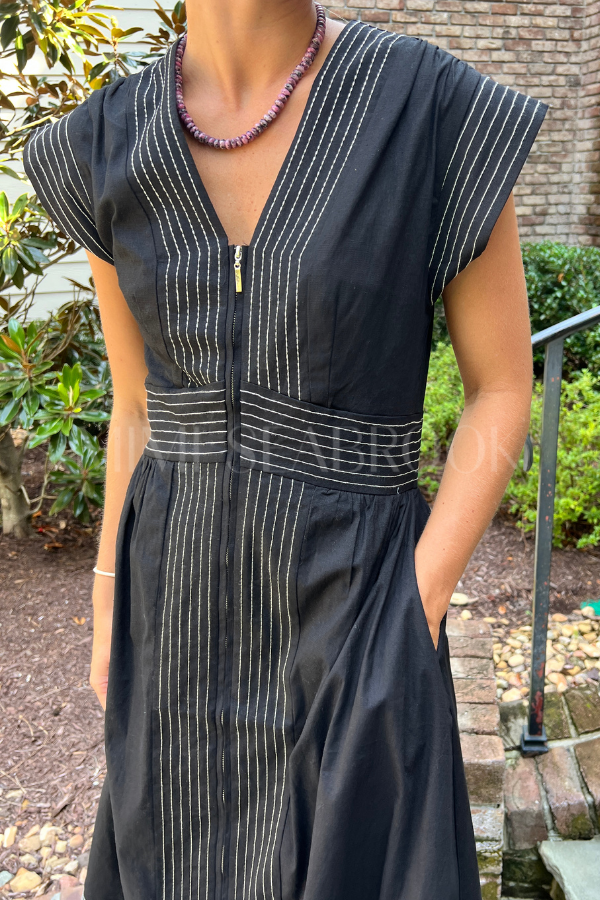 Minnick dress, black