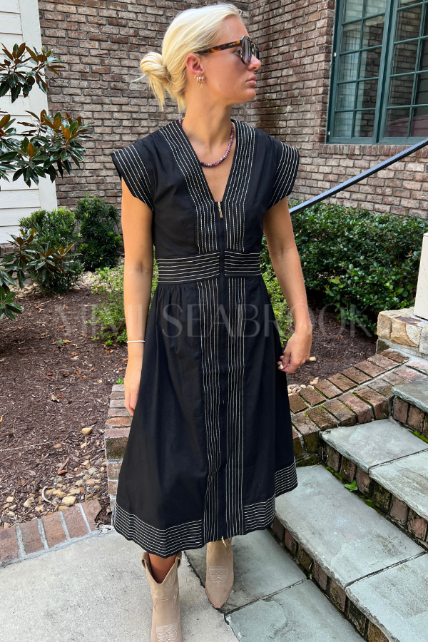 Minnick dress, black