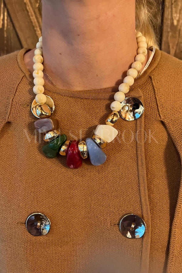 Mira necklace, multi