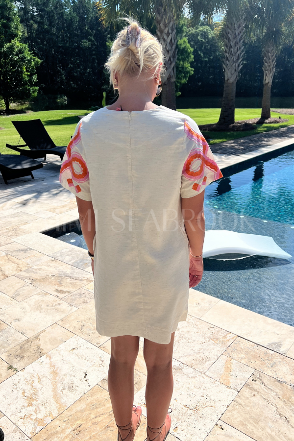 Monica dress, cream